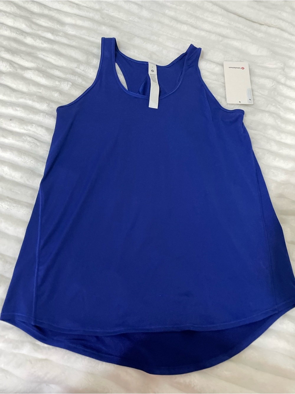 lululemon athletica Women's Cobalt Blue Racerback Tank